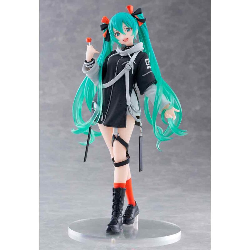 Figura Hatsune Miku Fashion Punk Version. Hatsune Miku 18cm